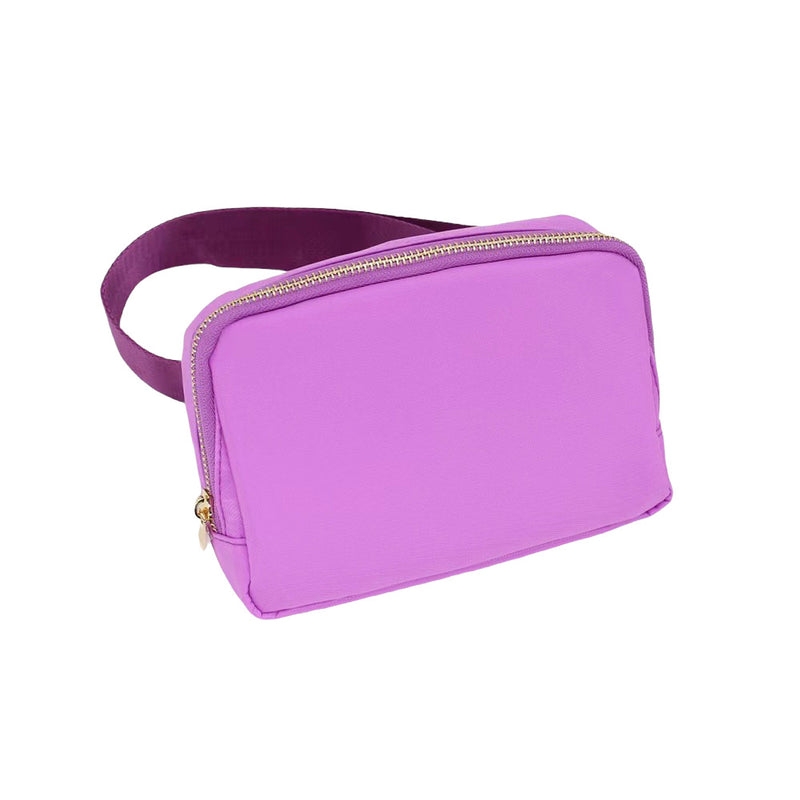 Varsity Collection Fannie Waist Pack Bag - Purple
