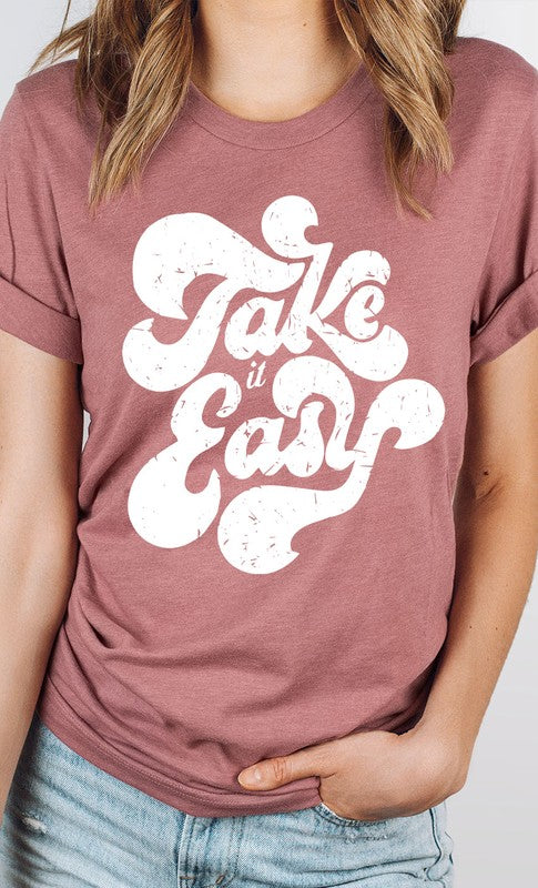 OE: Groovy Take it Easy Graphic Tee