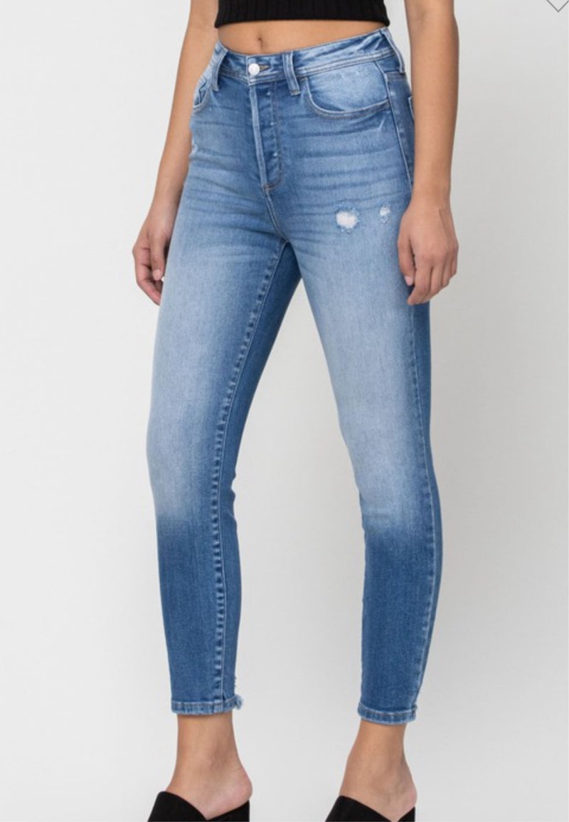 High Rise Denim Jeans - shoptheexchange