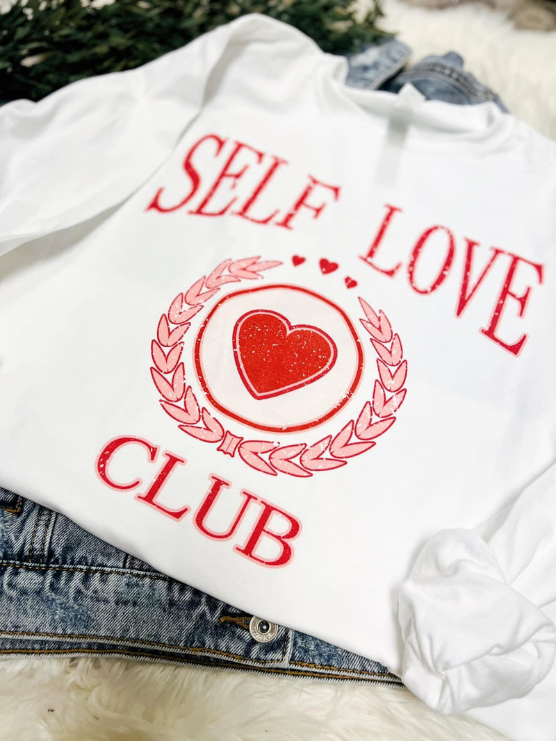 2X-DEAL Self Love Club Crewneck Sweatshirt